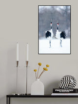 Tsuru (Crane), pair Poster och Canvastavla