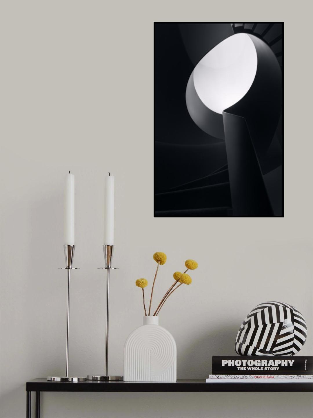 Round lines Poster och Canvastavla