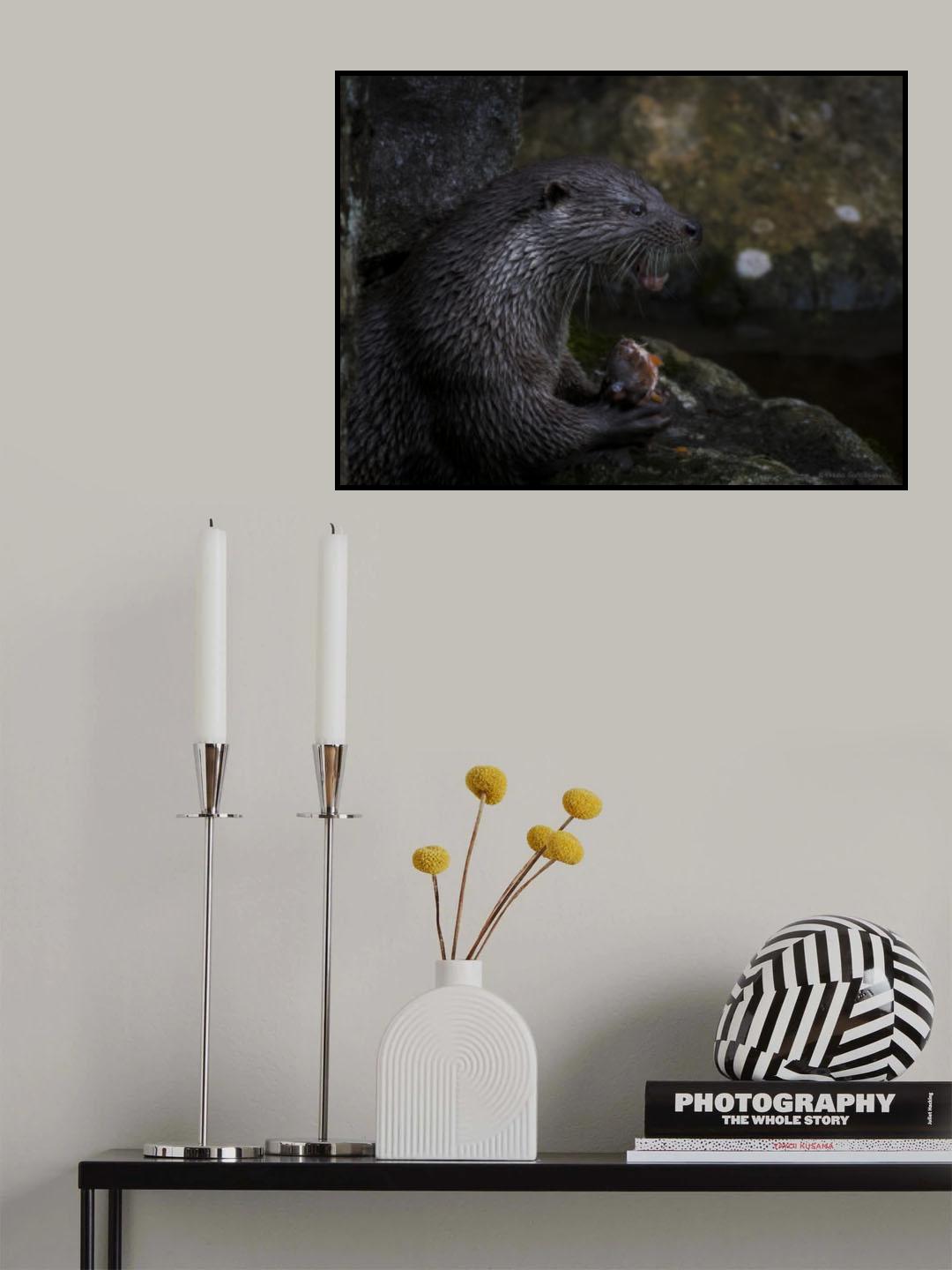 At dinner... Poster och Canvastavla