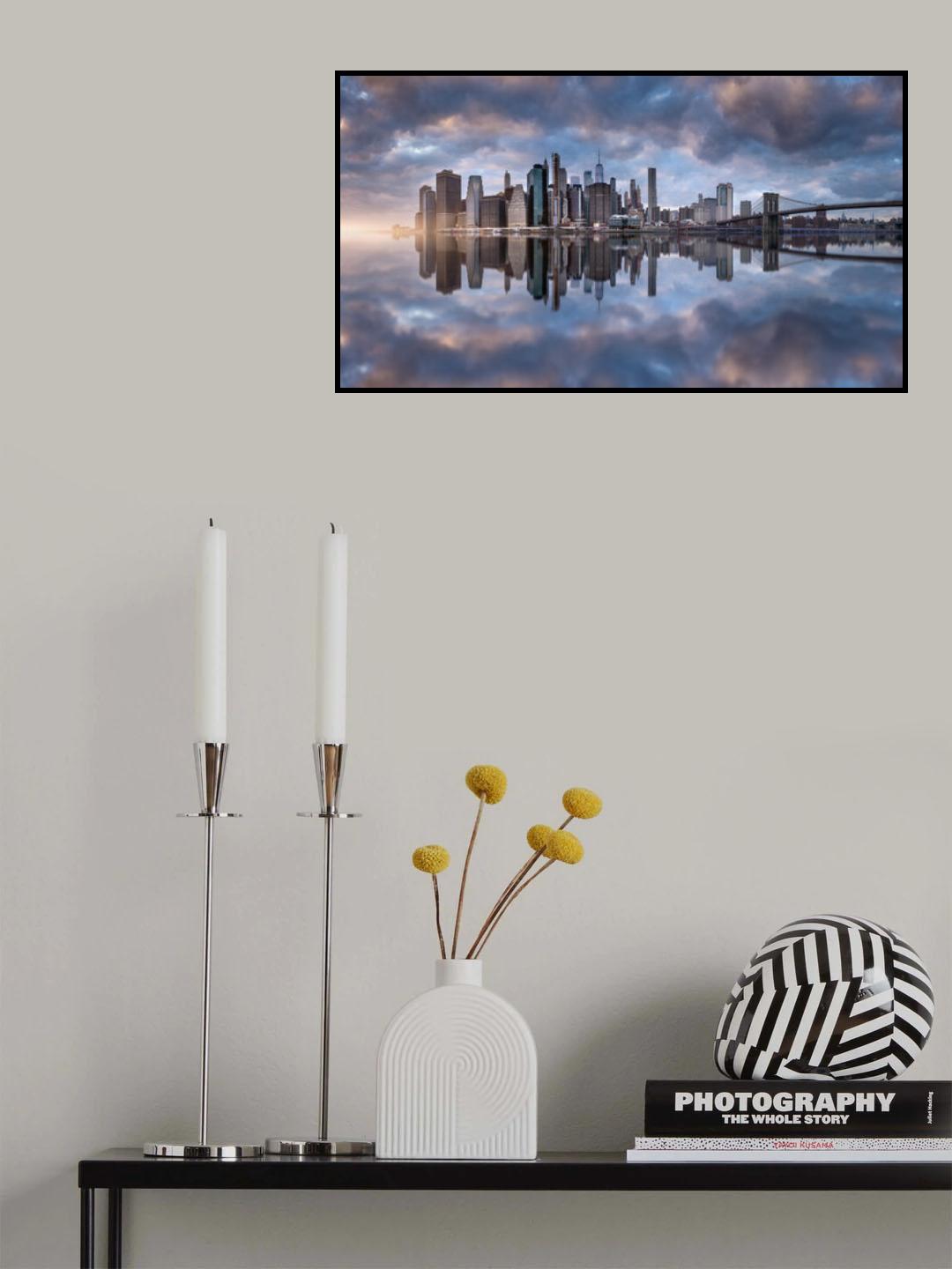 NY NY Poster och Canvastavla
