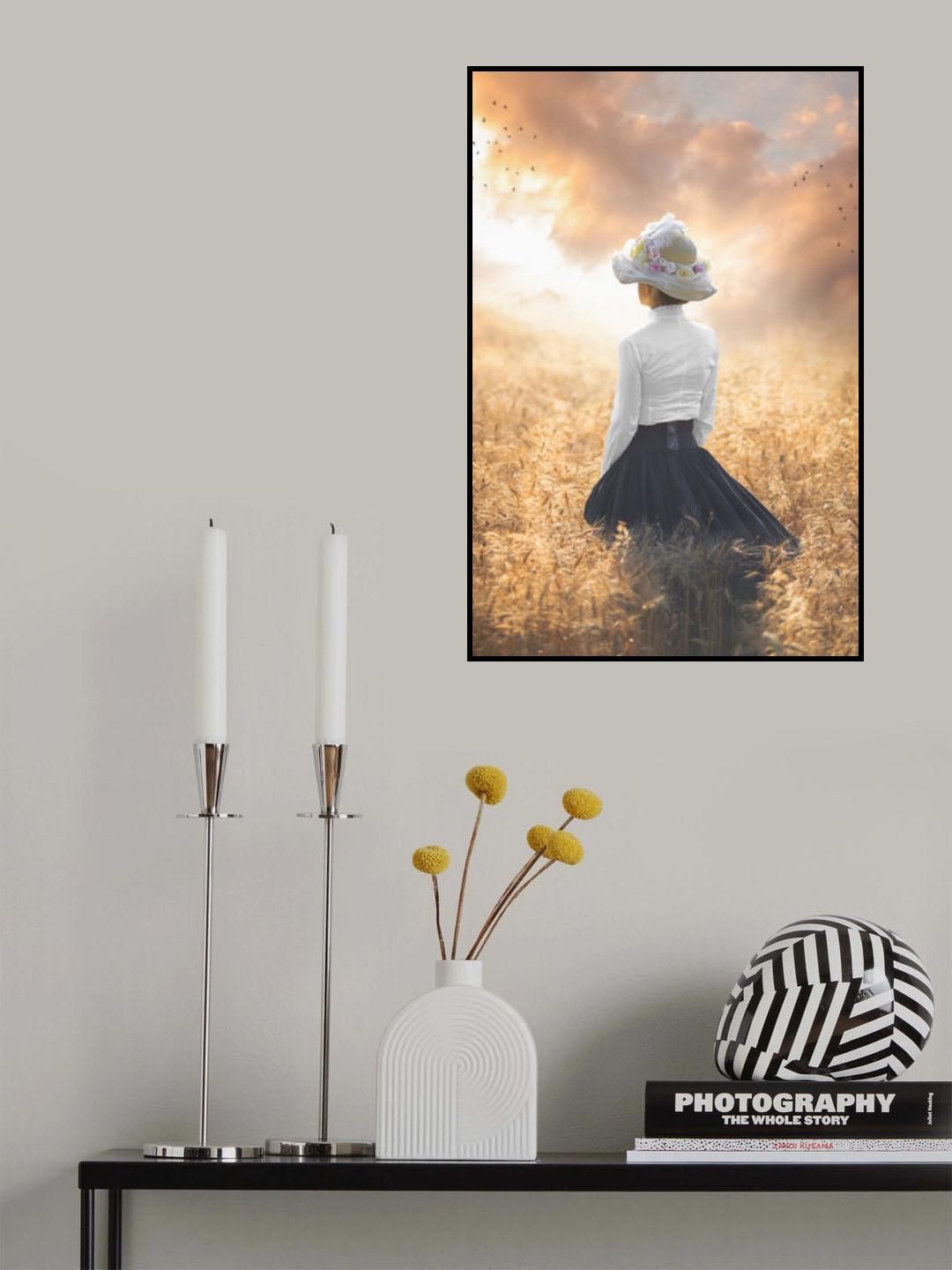 Summer Lady Poster och Canvastavla