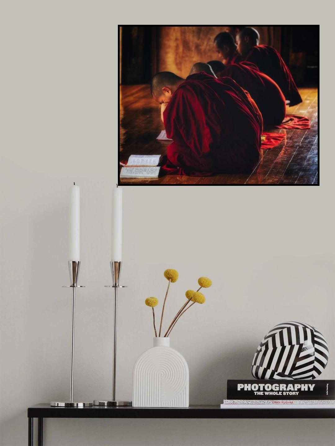 The golden  hour Poster och Canvastavla