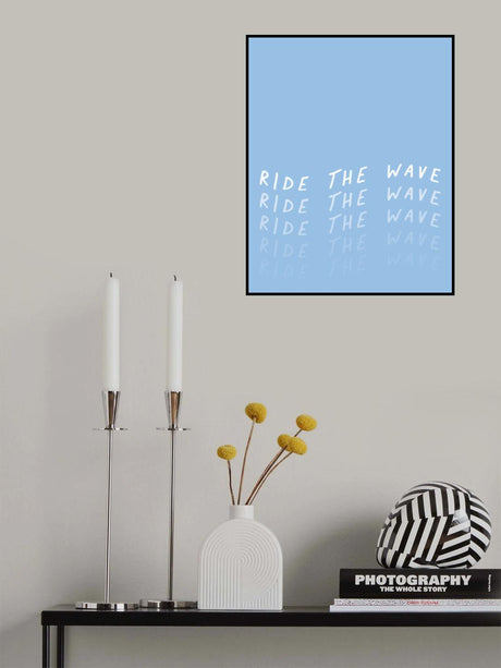 Ride the Wave Poster och Canvastavla