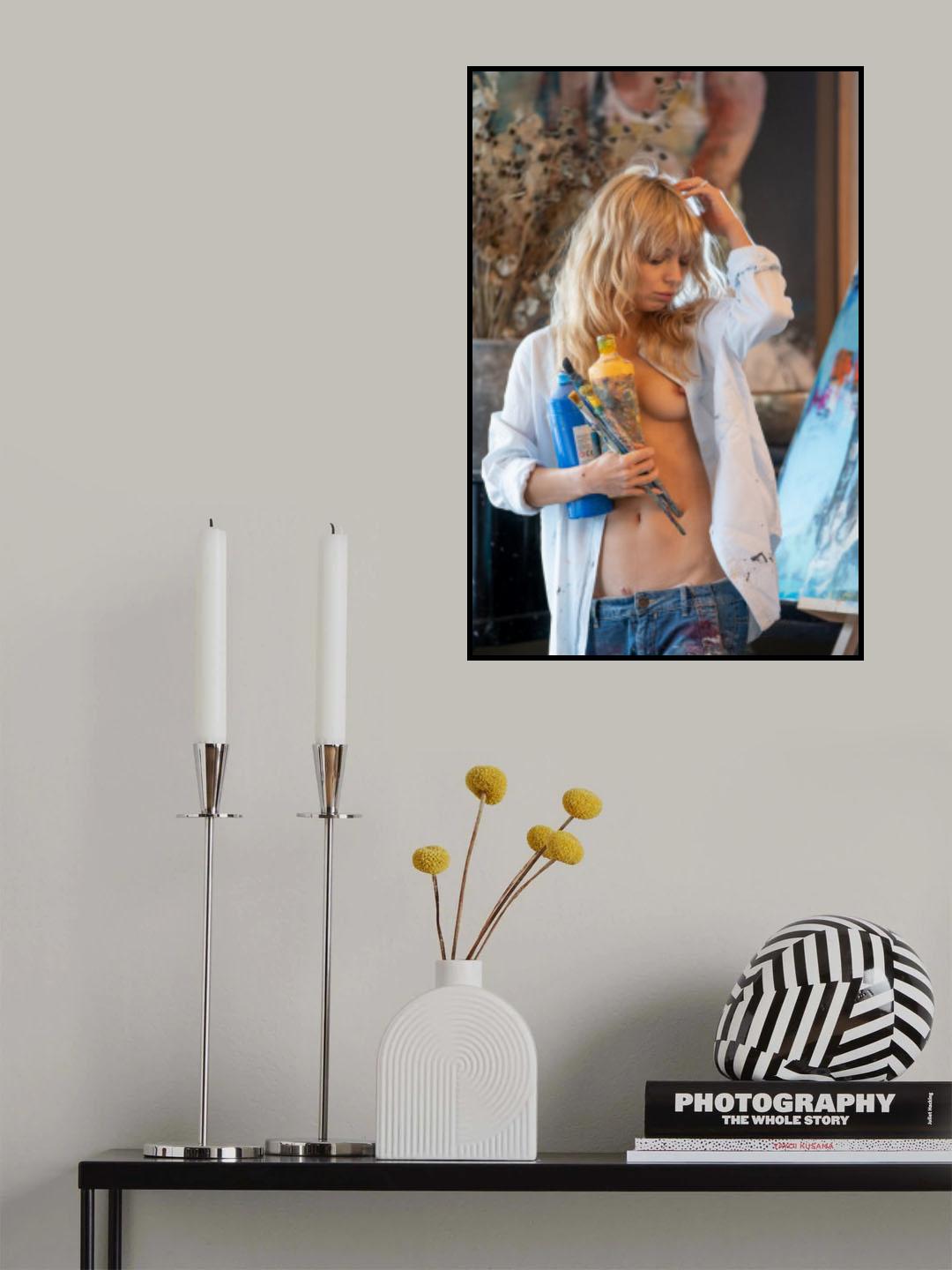 the artist Poster och Canvastavla