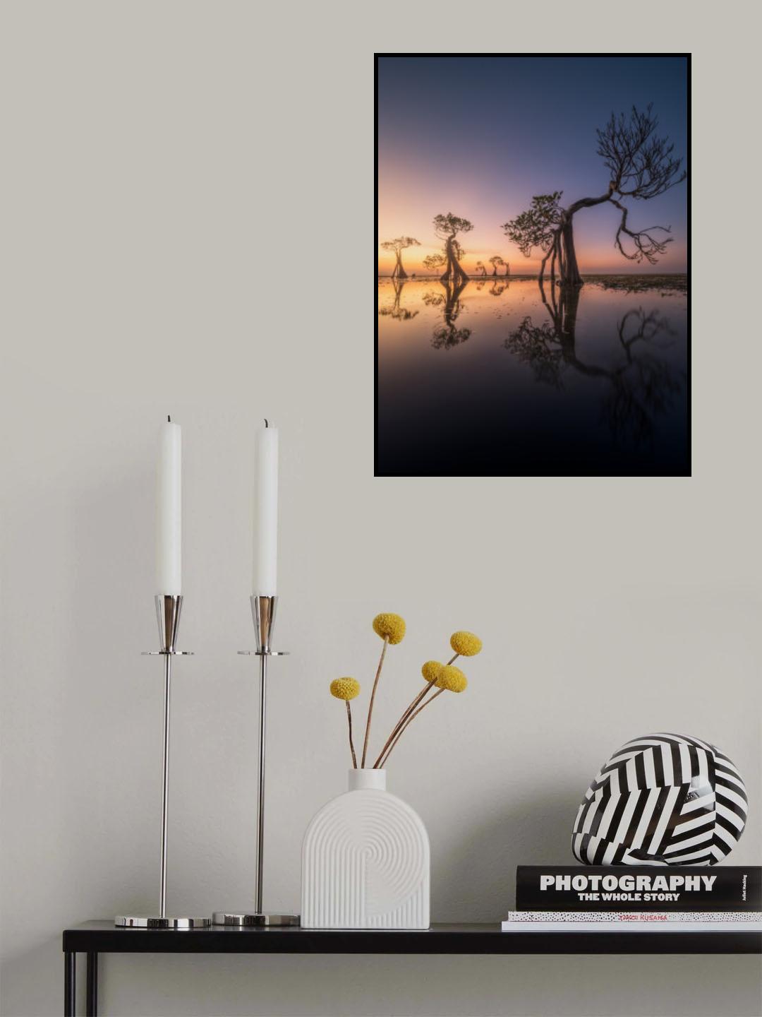 dancing trees Poster och Canvastavla