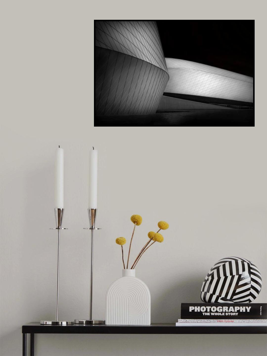 Scandinavian fine lines Poster och Canvastavla