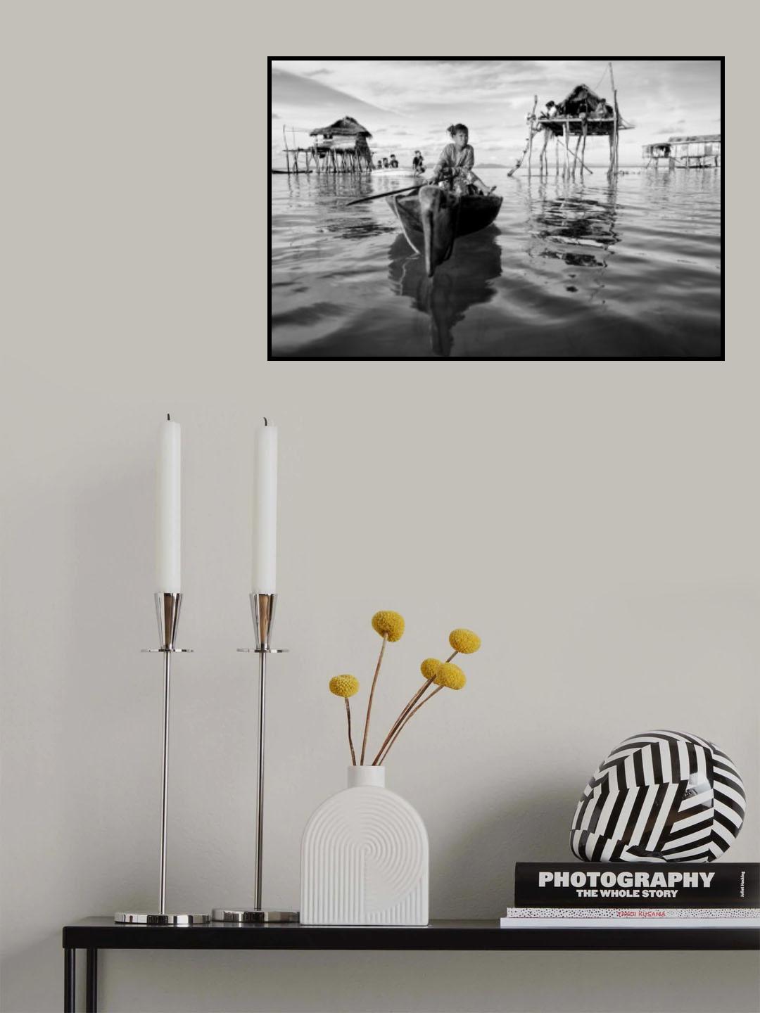 Life on Water Poster och Canvastavla