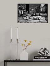 Family life in Benin Poster och Canvastavla