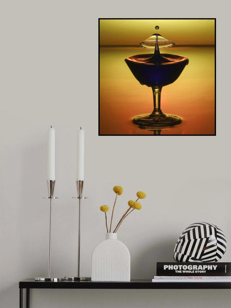 Tropfen Fotografie Poster och Canvastavla