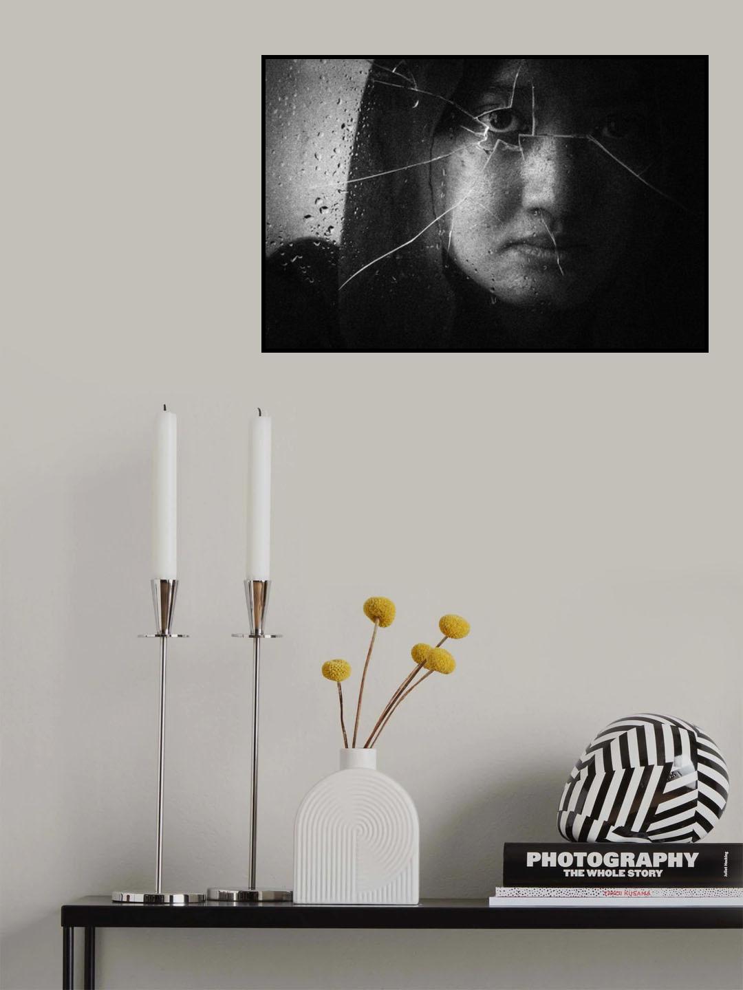 Face of Fragile Poster och Canvastavla