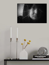 Face of Fragile Poster och Canvastavla