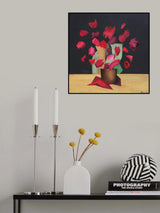 Bouquet still life square Poster och Canvastavla