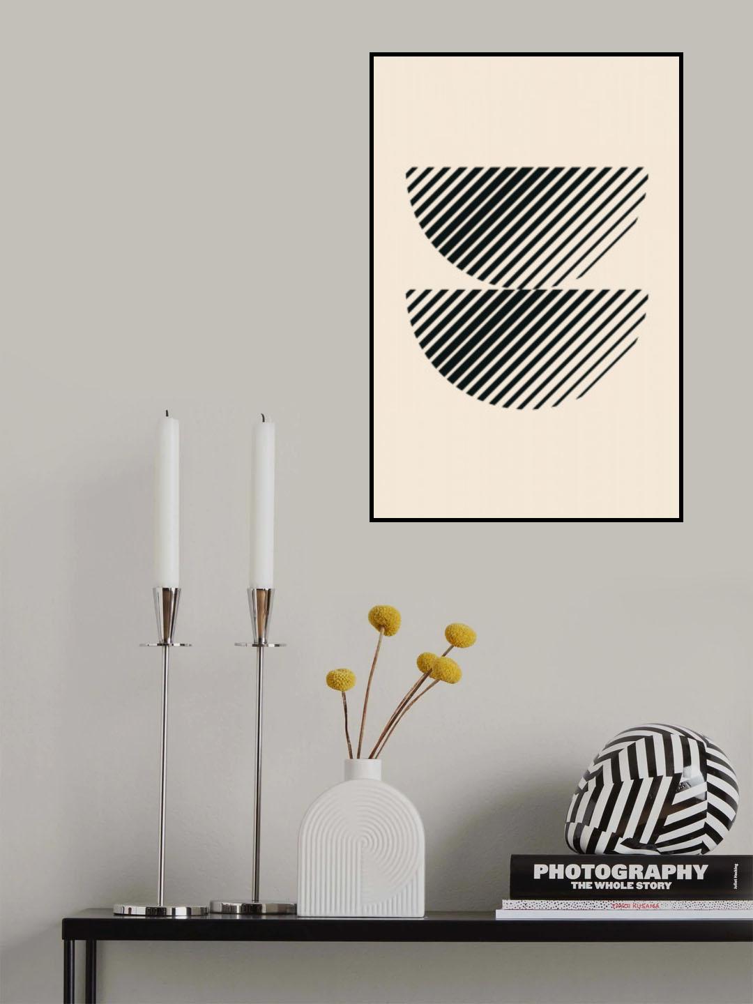 Boho Minimal Shape #1 Poster och Canvastavla
