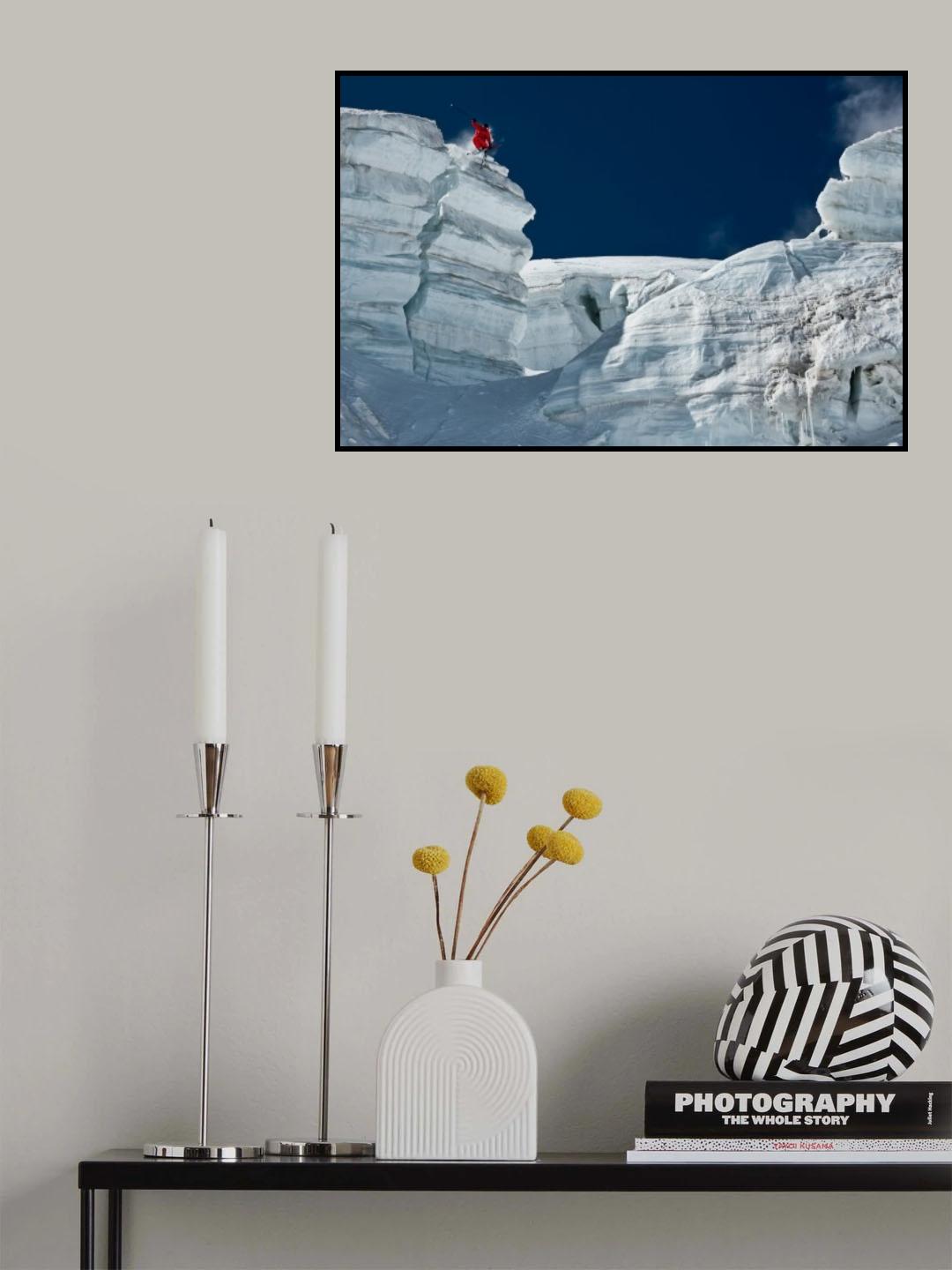 Cliff Jumping Poster och Canvastavla