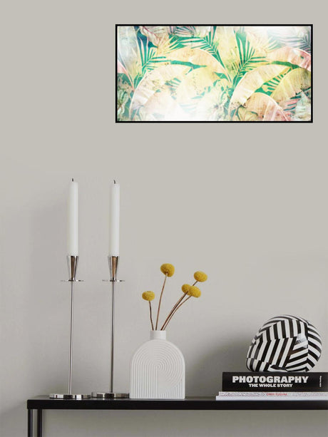 Ombre057leaf Poster och Canvastavla