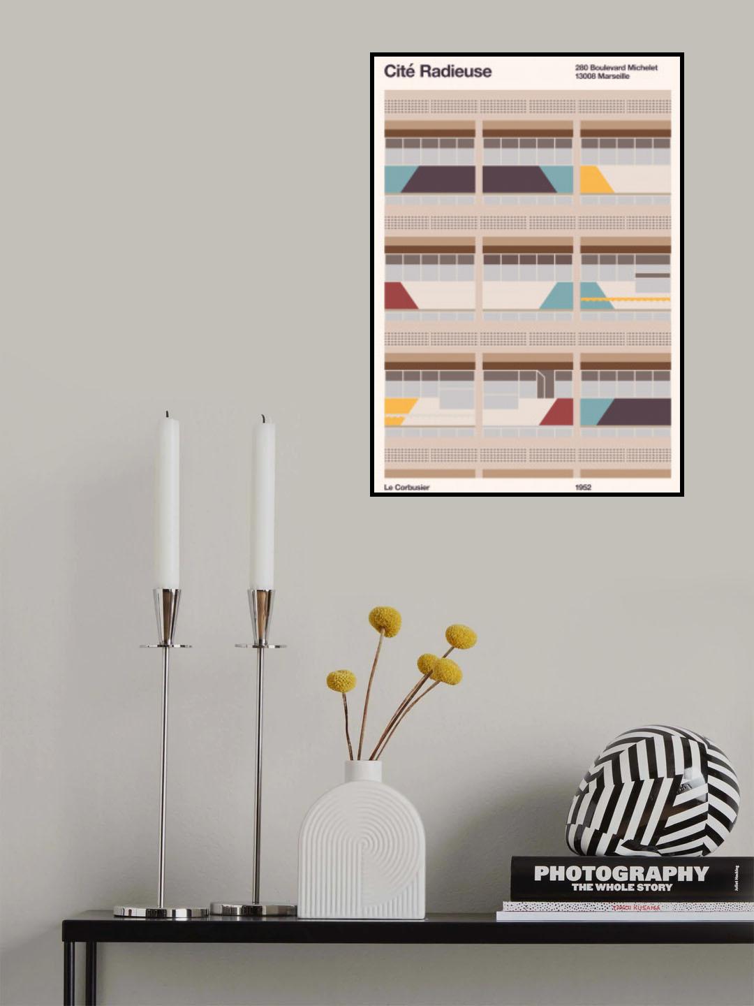 Cite Radieuse Poster och Canvastavla