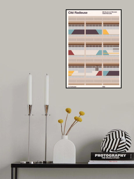 Cite Radieuse Poster och Canvastavla