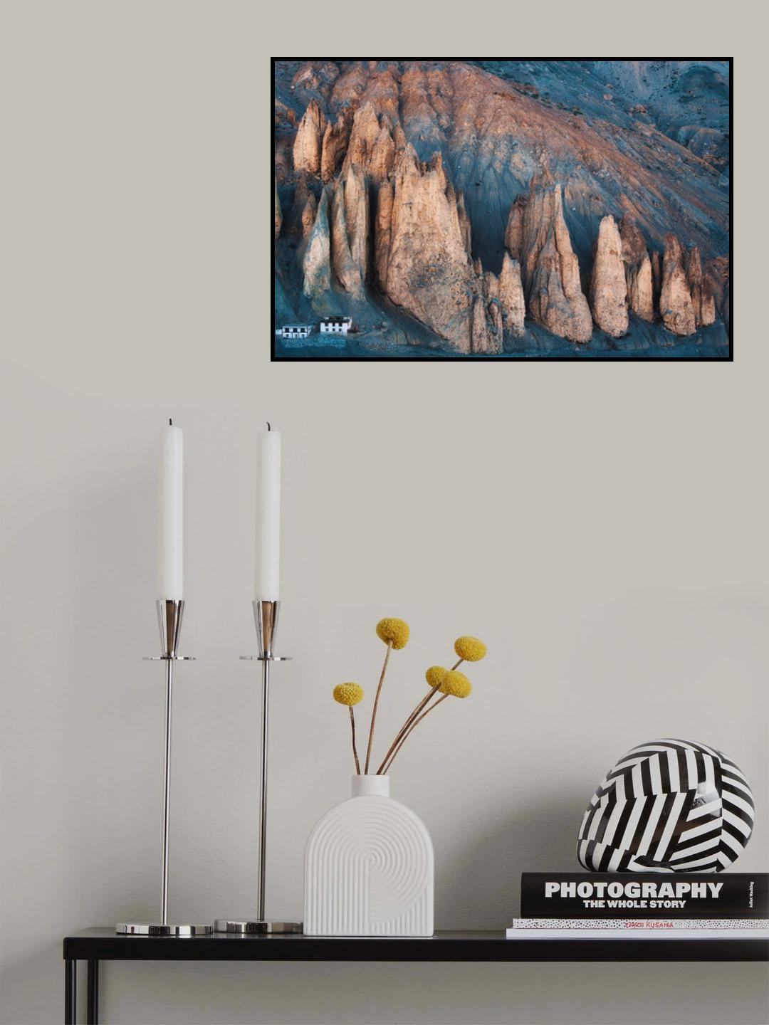 Orange hills Poster och Canvastavla