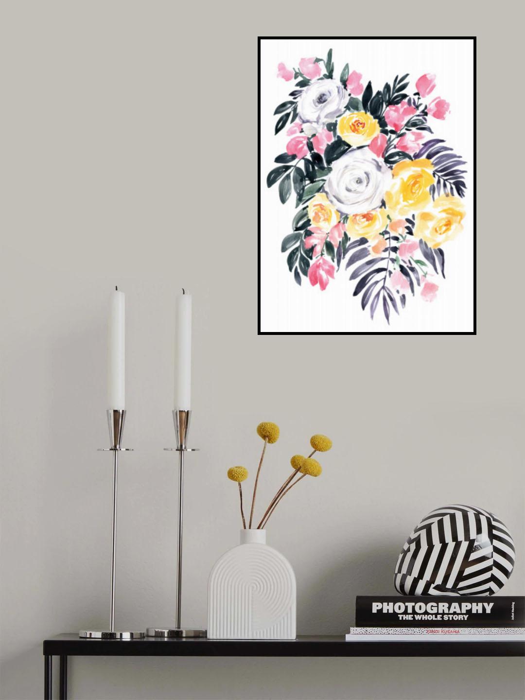 Harriet bouquet Poster och Canvastavla