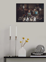 Chicken market Poster och Canvastavla