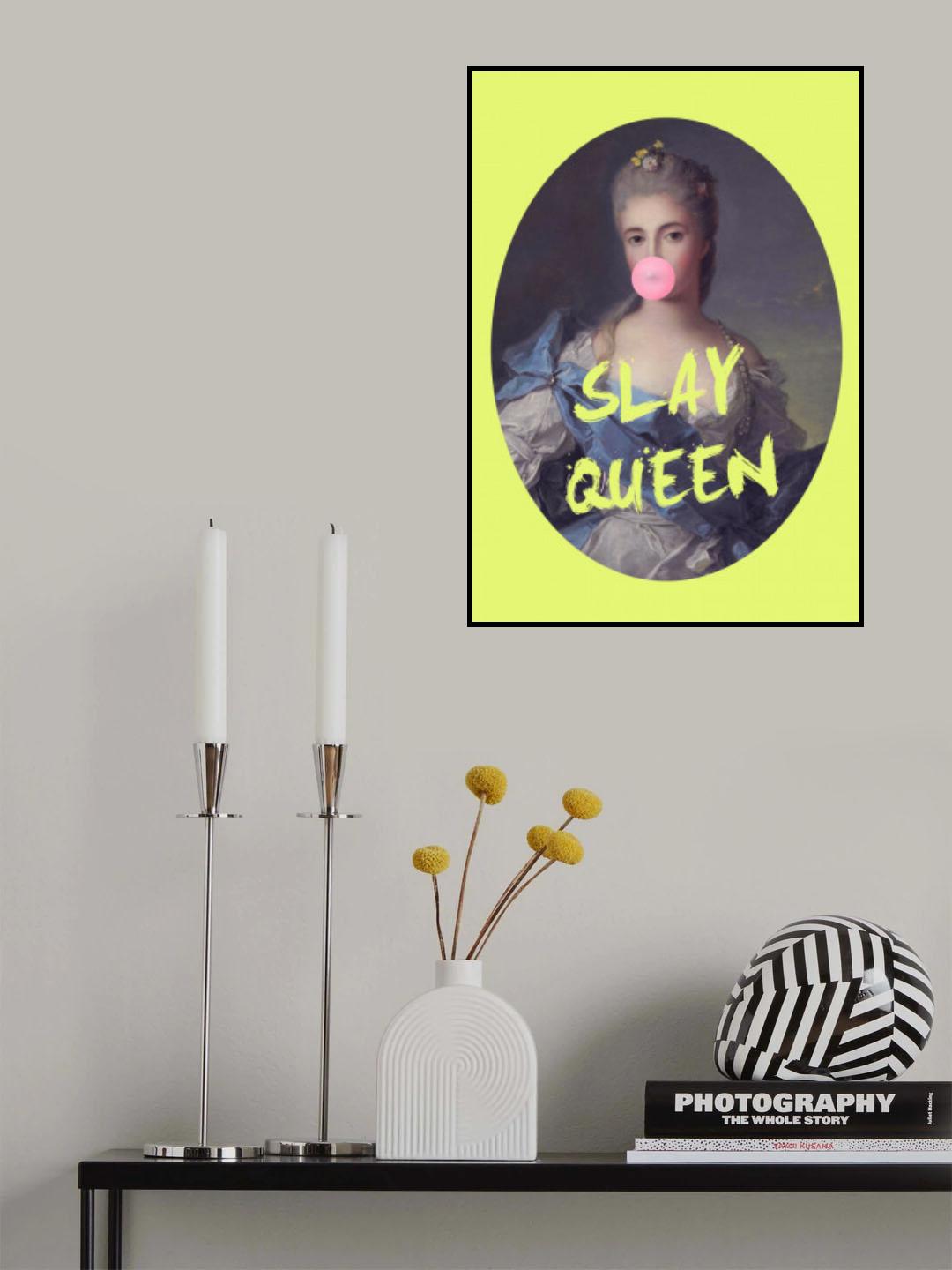 Slayqueenyellow Ratioiso Poster och Canvastavla
