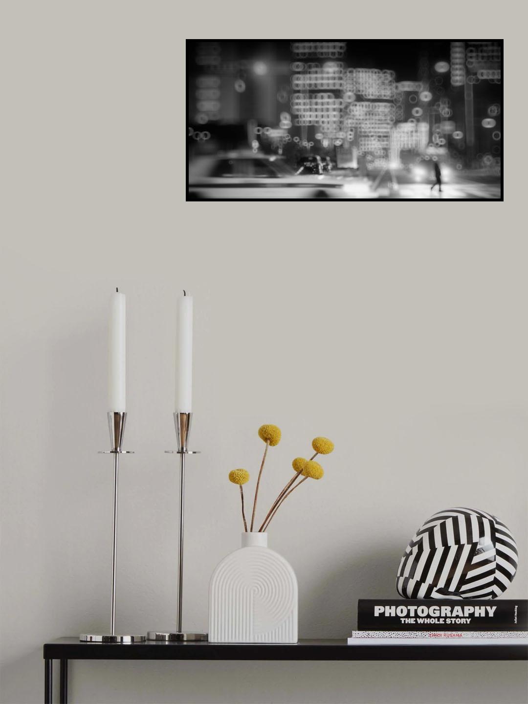 Night street... Poster och Canvastavla