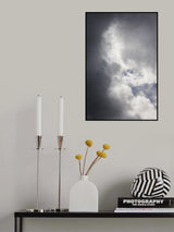cloudy weather and sky background Poster och Canvastavla