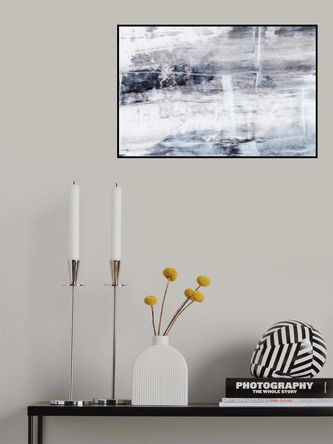 Blue Moon Poster och Canvastavla