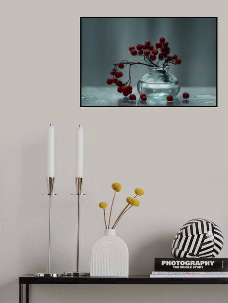 ...simply Red &amp; Wet Poster och Canvastavla