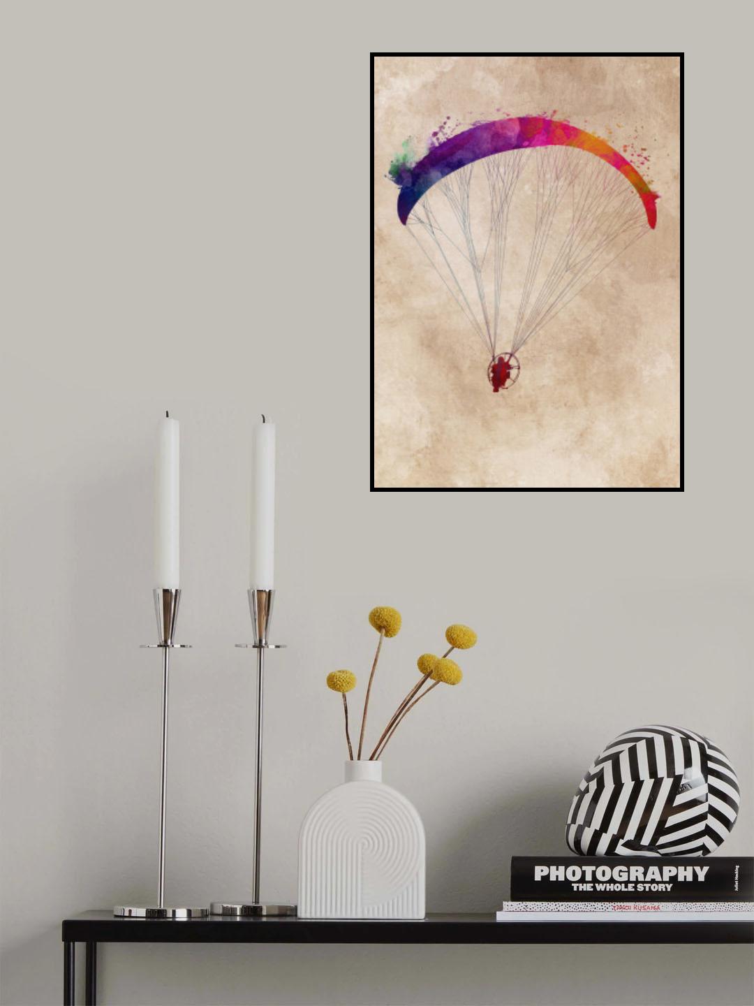 Paratrooper sport art #paratrooper Poster och Canvastavla