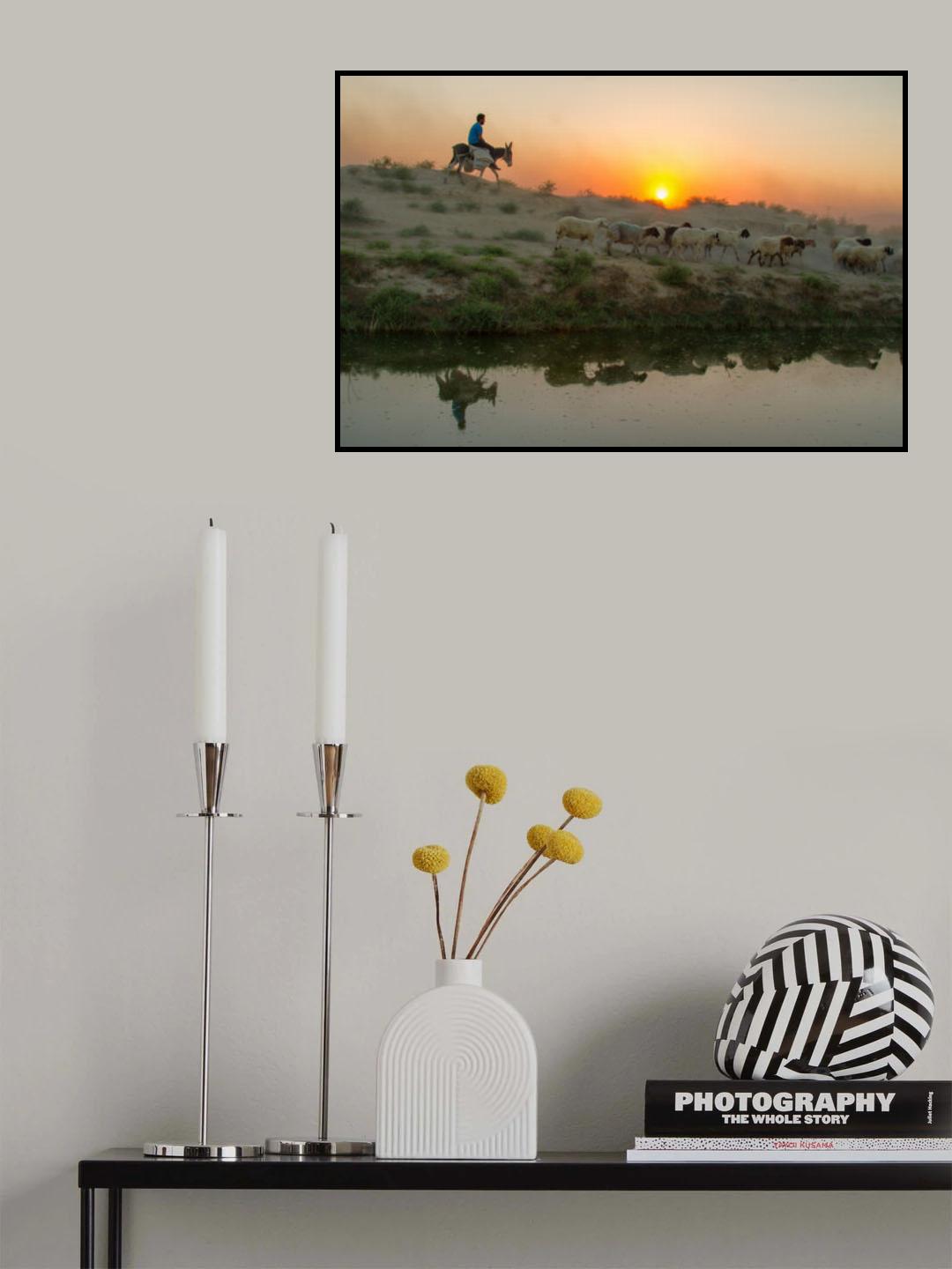 sunset Poster och Canvastavla