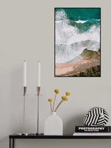 Waves Poster och Canvastavla