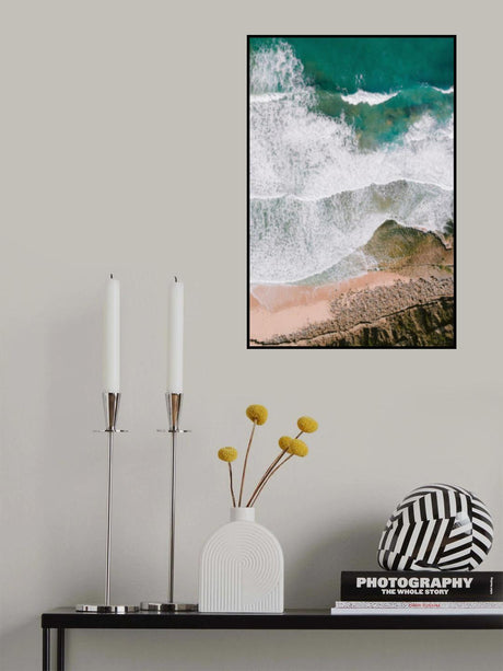 Waves Poster och Canvastavla