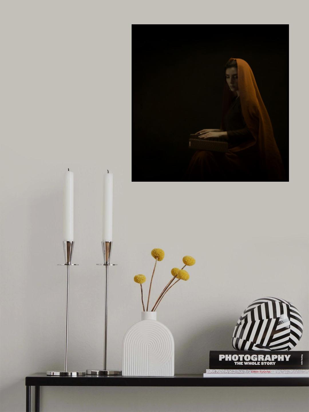 Persian Girl Poster och Canvastavla