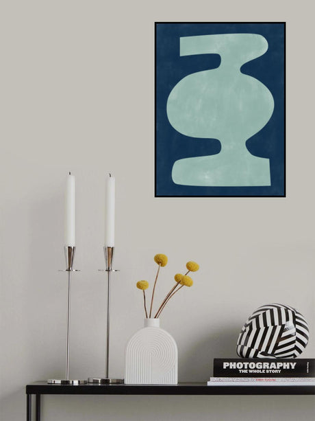 3x4 Aspectratiobluerust68 Poster och Canvastavla