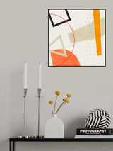 Mid Bauhaus Geometry 6 Poster och Canvastavla