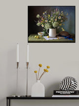 Still-life with meadow flowers Poster och Canvastavla