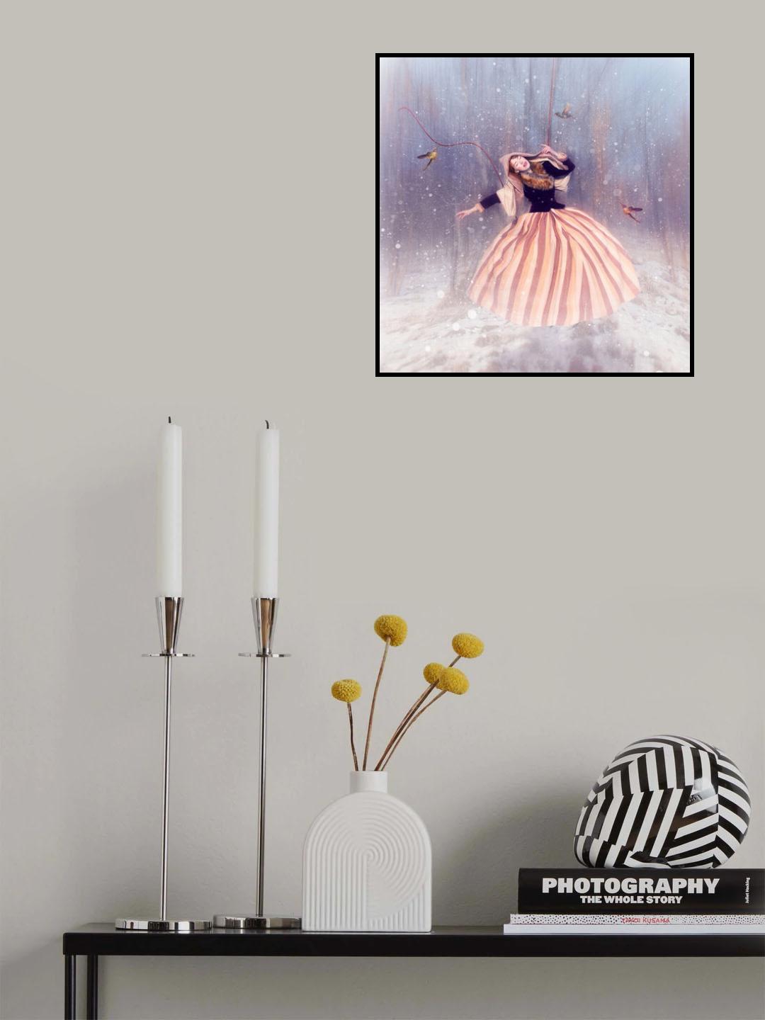 Snowfall Poster och Canvastavla
