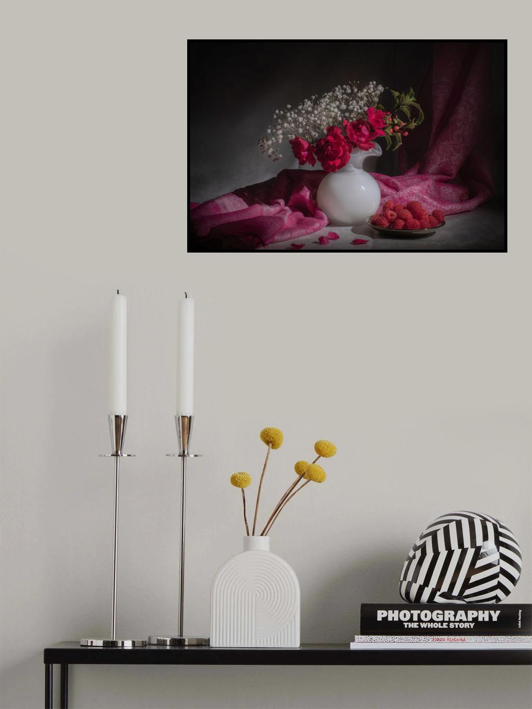 Red Passion Poster och Canvastavla