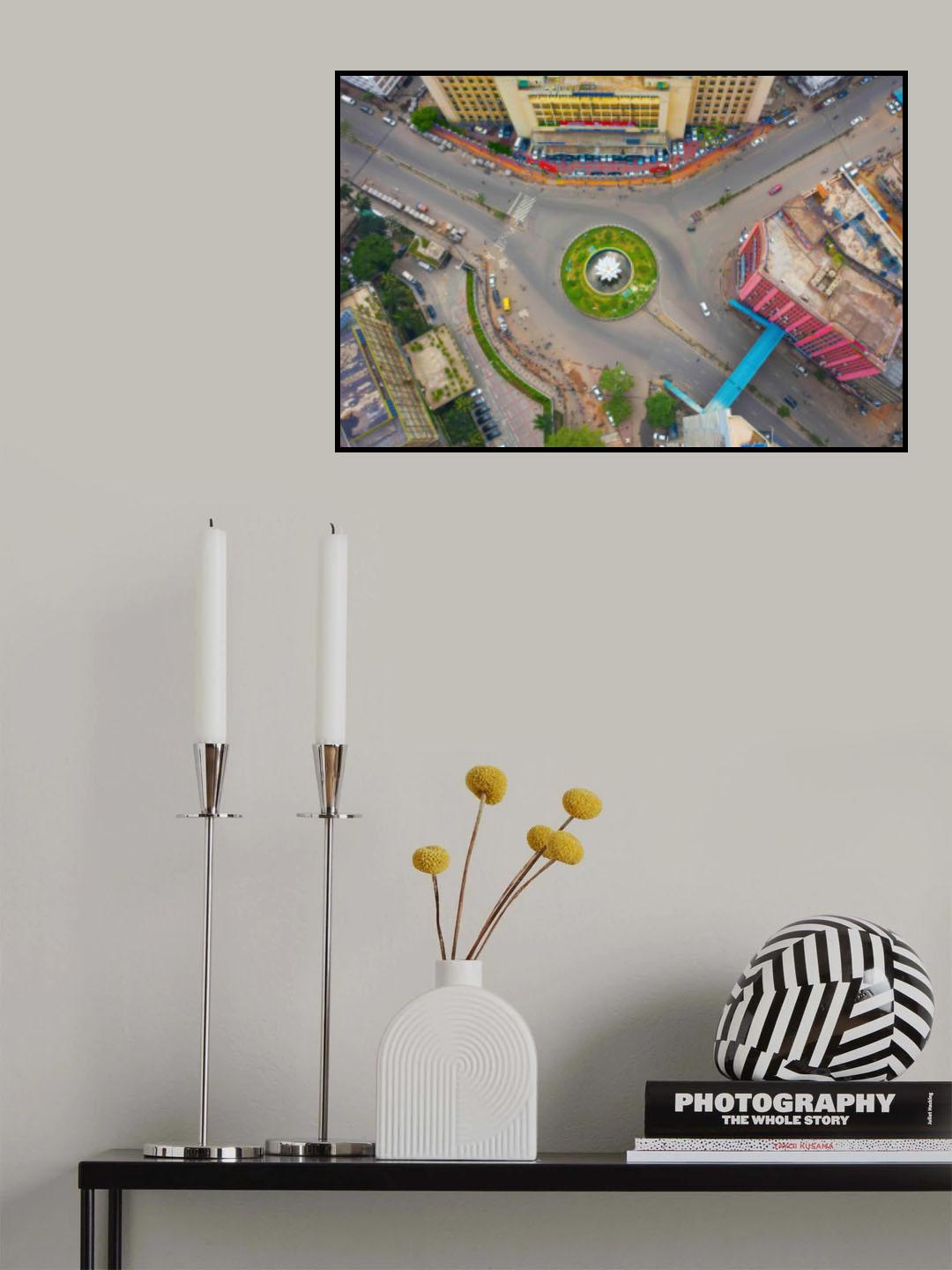 Shapla Square The landmark Poster och Canvastavla