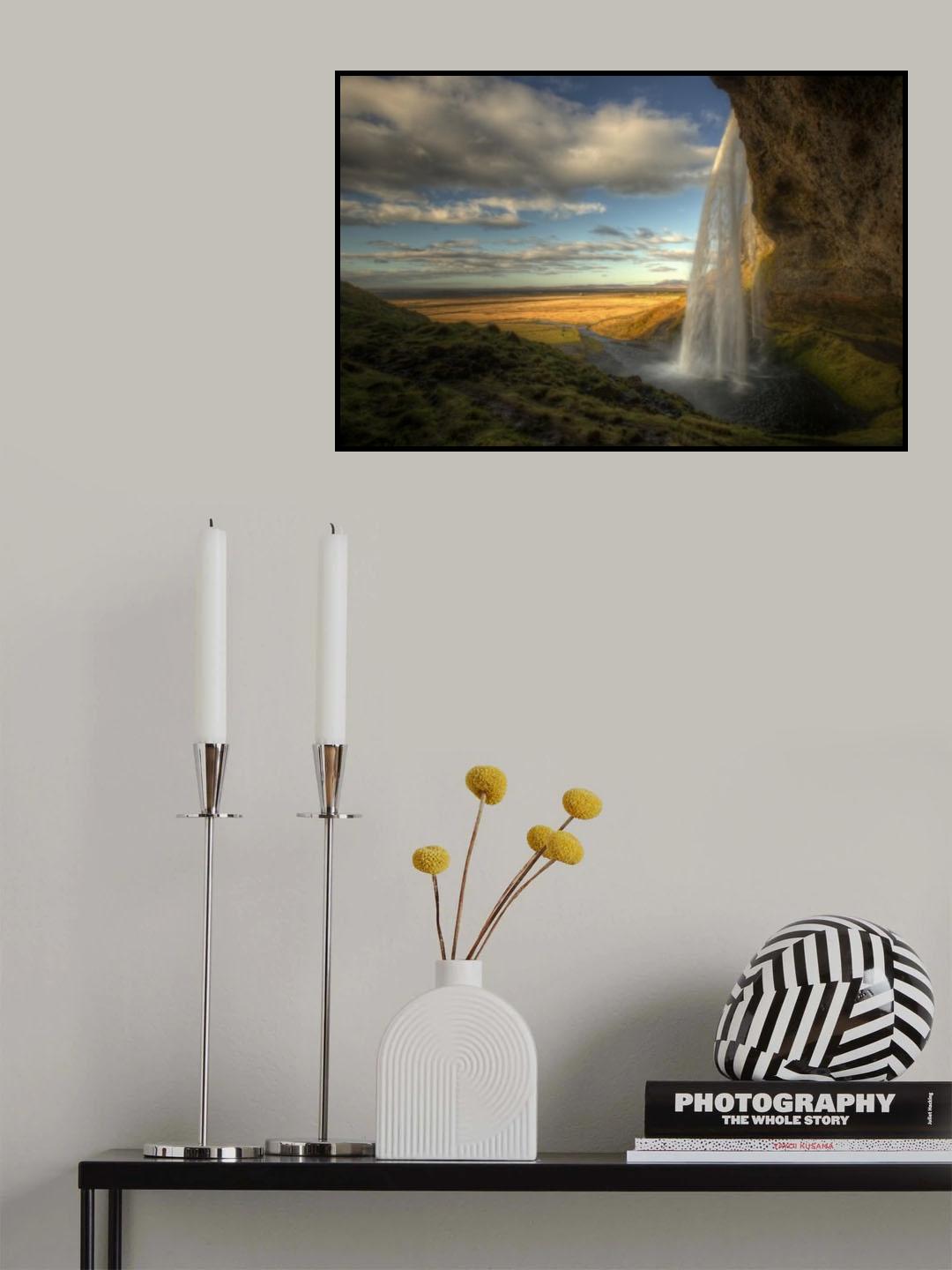 Seljalandsfoss Poster och Canvastavla