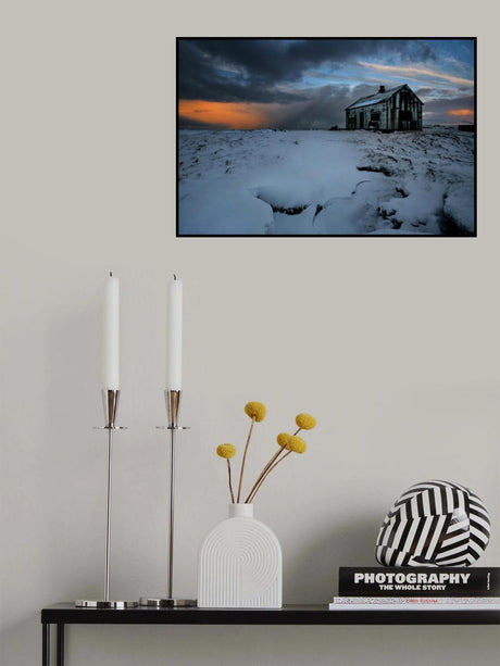 In a Cold Paw of Winter Poster och Canvastavla