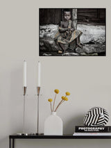 Girl in the streets of Accra - Ghana Poster och Canvastavla