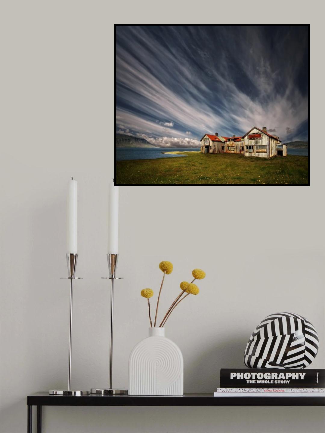 Old Hospital Poster och Canvastavla