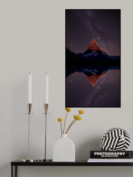 A mountain of stars Poster och Canvastavla