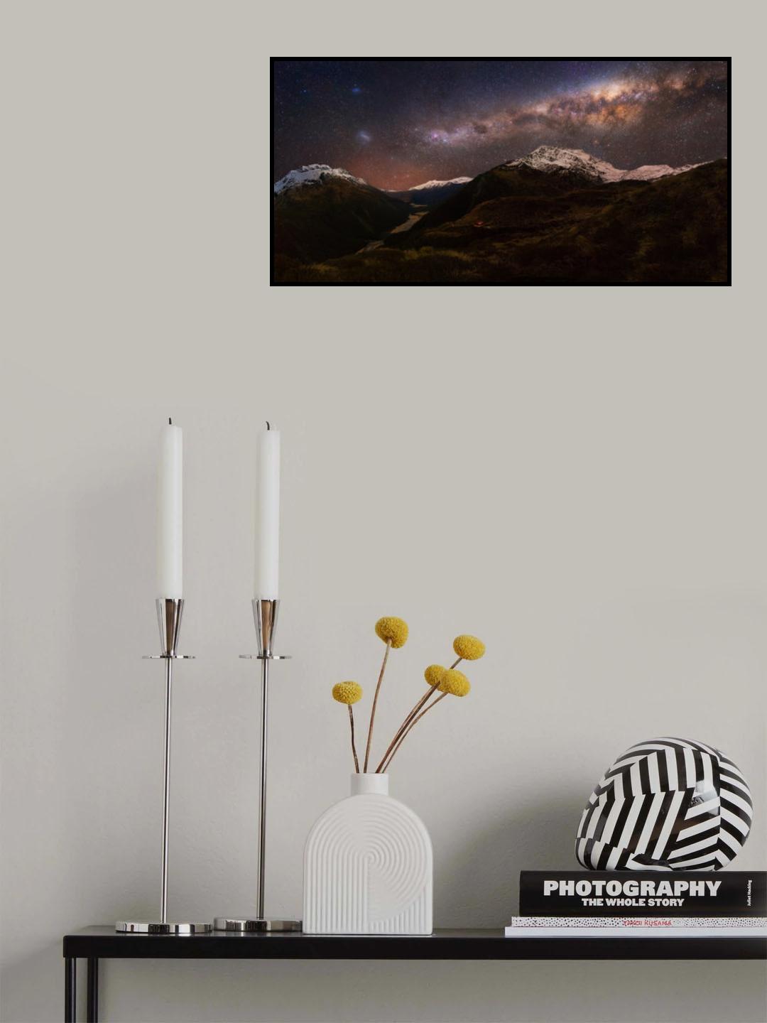 Mount Aspiring - Liverpool Hut Poster och Canvastavla