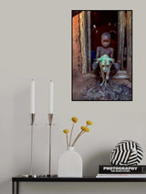 The child and the dog Poster och Canvastavla