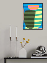 Abstract Stripe Minimal Collage 13 Poster och Canvastavla