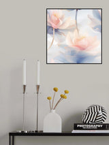 Transparent Floral 9 Poster och Canvastavla