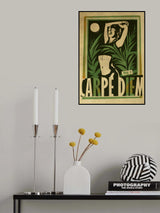 Carpe Diem print Poster och Canvastavla